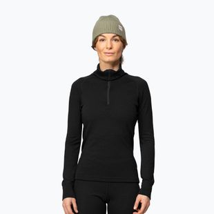 Dámska termo bielizeň Devold Duo Active Merino 205 Zip Neck black
