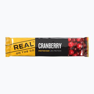 Proteínová tyčinka Real Turmat Real On The Go 40 g cranberry