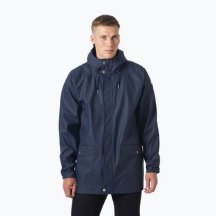 Pánsky kabát Helly Hansen Moss Rain Coat navy