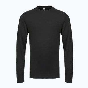 Pánska termoakčná mikina Helly Hansen Lifa Merino Midweight Crew black