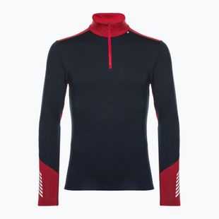 Pánska termoaktívna mikina Helly Hansen Lifa Merino Midweight 1/2 Zip navy