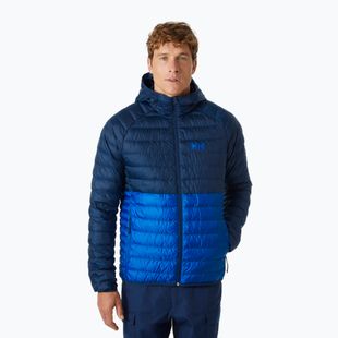 Pánska páperová bunda Helly Hansen Banff Hooded Insulator cobalt 2.0