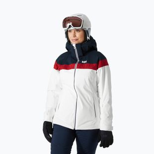 Dámska lyžiarska bunda Helly Hansen Motionista Lifaloft white