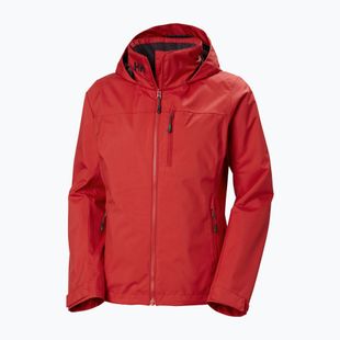Dámska jachtárska bunda Helly Hansen Crew Hooded Midlayer 2.0 red