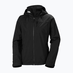 Dámska jachtárska bunda Helly Hansen Crew Hooded Midlayer 2.0 black