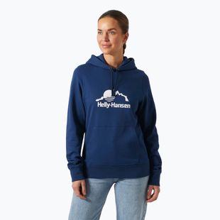 Dámska mikina Helly Hansen Nord Graphic Pullover Hoodie ocean