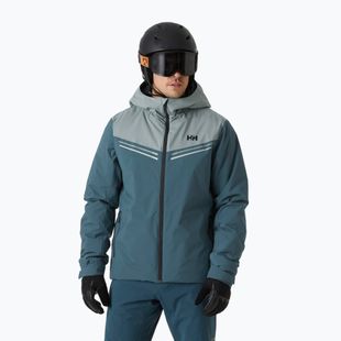 Pánska lyžiarska bunda Helly Hansen Alpine Insulated dark creek