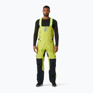 Pánske jachtárske nohavice Helly Hansen Skagen Pro Bib cyber lime