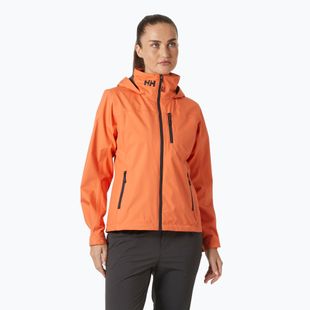 Dámska jachtárska bunda Helly Hansen Crew Hooded 2.0 bonfire