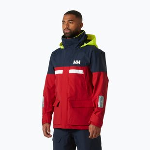 Pánska jachtárska bunda Helly Hansen Pier 4.0 red