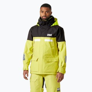 Pánska jachtárska bunda Helly Hansen Pier 4.0 cyber lime