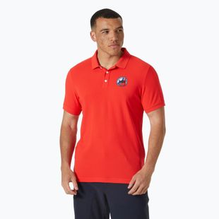 Pánska polo tričko Helly Hansen Hp 1/2 Zip white