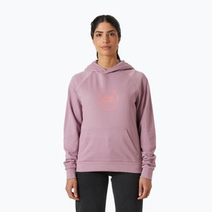 Dámska mikina Helly Hansen Core Graphic Hoodie purple clay