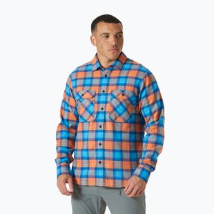 Pánske tričko Helly Hansen Lokka Organic Flannel bonfire fjell plaid