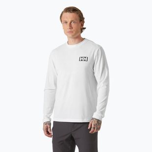 Pánske tričko longsleeve Helly Hansen Skog Graphic white