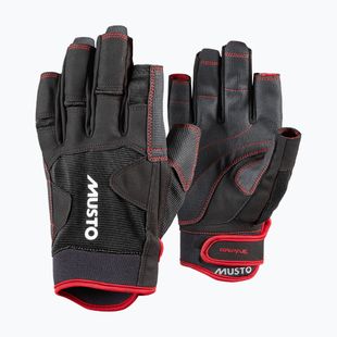 Jachtárske rukavice Musto Performance Short Finger 2.0 black