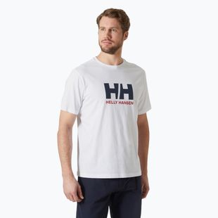 Pánske tričko Helly Hansen Logo 3.0 white