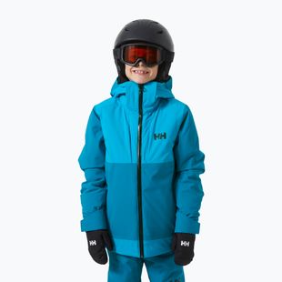 Detská lyžiarska bunda Helly Hansen Alpha cerulean blue