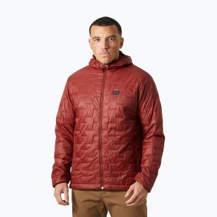 Pánska hybridná bunda Helly Hansen Lifaloft Hooded Insulator mars red