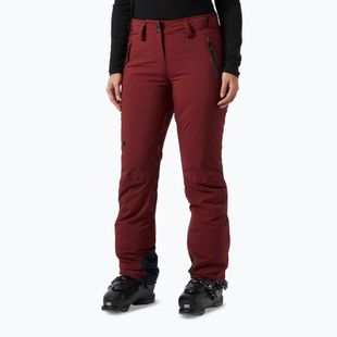 Dámske lyžiarske nohavice Helly Hansen Legendary Insulated mars red