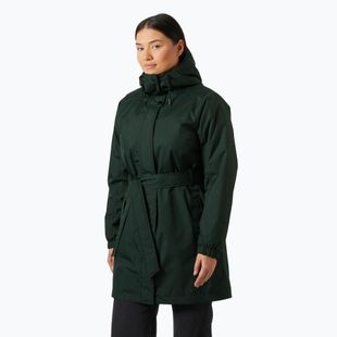 Dámsky zateplený kabát Helly Hansen Classic Insulated Trench dark jungle