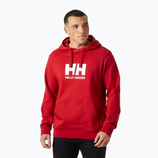 Pánska mikina Helly Hansen HH Logo Hoodie red