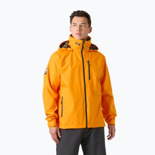 Pánska jachtárska bunda Helly Hansen Crew Hooded 2.0 ignite orange