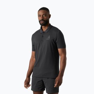 Pánske polo tričko Helly Hansen Hp Figari Polo ebony