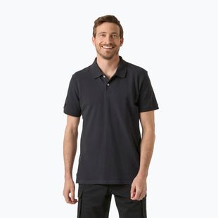 Pánske polo tričko Helly Hansen Crew Polo Pique ebony