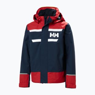 Detská jachtárska bunda Helly Hansen Salt Port 2.0 Jr navy