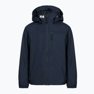 Detská jachtárska bunda Helly Hansen Crew Hooded Jr 41813 navy