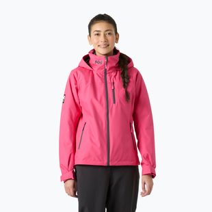 Dámska jachtárska bunda Helly Hansen Crew Hooded Midlayer 2.0 hot pink