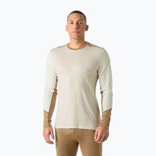 Pánska termo mikina Helly Hansen Lifa Merino Midweight Crew snow monogram aop