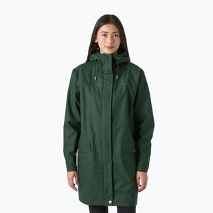 Dámsky kabát do dažďa Helly Hansen Moss Rain Coat dark jungle