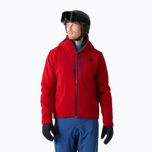 Pánska lyžiarska bunda Helly Hansen Alpha Lifaloft red