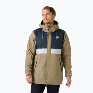 Pánska jachtárska bunda Helly Hansen Moss Insulated Coat pebble