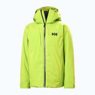 Detská lyžiarska bunda Helly Hansen Alpha luminous green