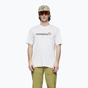 Pánske tričko NORRONA Cotton Viking pure white