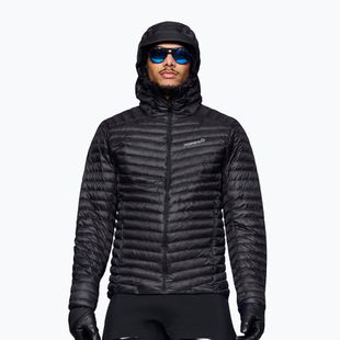 Pánska páperová bunda Norrona Trollveggen Down800 Super Light Hood Caviar Black