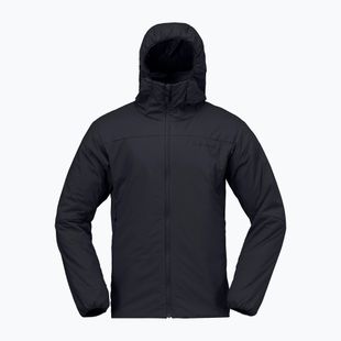 Pánska zateplená bunda NORRONA Femund Thermo60 Zip Hood caviar black