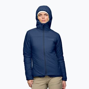Dámska zateplená bunda NORRONA Femund Thermo60 Zip Hood indigo night