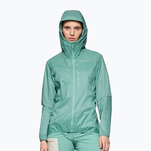 Dámska vetrovka NORRONA Faketind Aero60 Zip Hood aqua haze