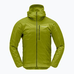 Pánska vetrovka NORRONA Faketind Aero60 Zip Hood golden lime