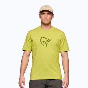 Pánske tričko NORRONA Cotton Viking golden lime