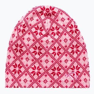 Dámska zimná čiapka KARI TRAA Rose Beanie salsa