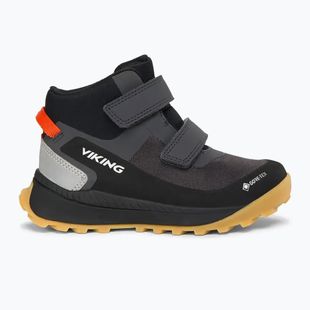 Detská obuv Viking Footwear Expower Mid 2V Gore-Tex čierna