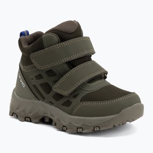 Detské topánky Viking Track Mid 2V Waterproot olive
