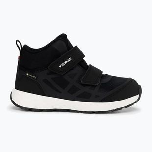 Detské topánky Viking Veme Reflex Mid 2V Gore-Tex black/white