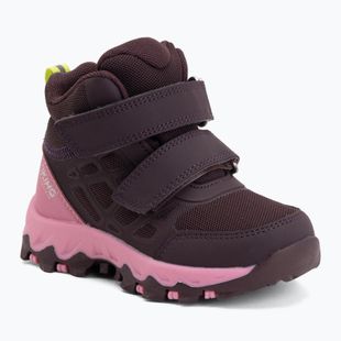 Detské topánky Viking Track Mid 2V Waterproof plum/multi