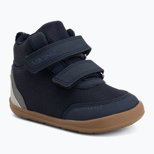 Detské barefoot topánky Viking Alv Barefoot Mid 2V Waterproof navy